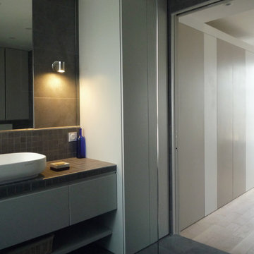 PARIS 5° . Réunion de 2 appartements . 100 m2