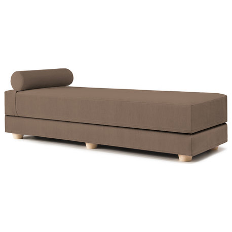 Alon Daybed Queen Size Convertible Sleeper, Coffee