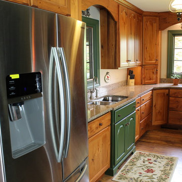 Knotty Pine Kitchen