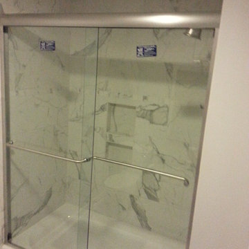 Sliding shower doors Frameless and Framed