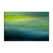Large Original Seascape Abstract Canvas Contemporary/Modern Painting by Gina Per