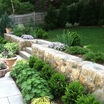 Terraced garden