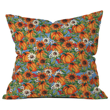 Aimee St Hill Pumpkin Harvest Throw Pillow, 18"x18"