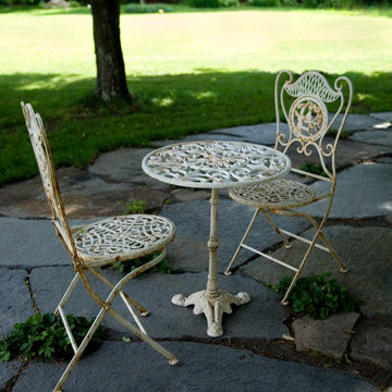 French bistro table and chairs