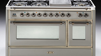 Ilve Range 48" Double Oven Griddle top