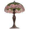 23 High Tiffany Cabbage Rose Table Lamp