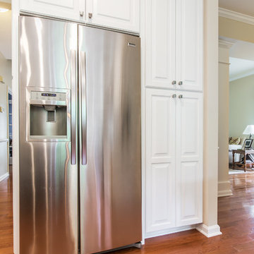 Transitional Kitchen with a Unique Flare