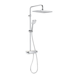 Columna de ducha square Deck | ROCA - Shower Panels and Rails
