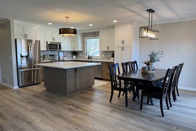 Inspiration for a transitional kitchen remodel in Minneapolis