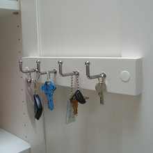 key holder in door