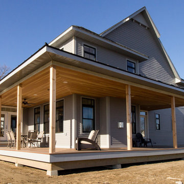 Modern Farmhouse on Golf Course