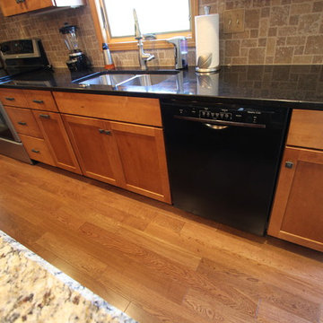 Maple Kitchen with Granite Countertop
