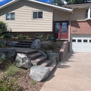 Front Yard Facelift in Golden