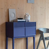 Oak Modern Cabinet | Zuiver June, Purple