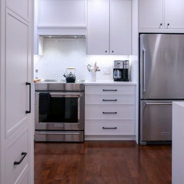 Light and Bright White Kitchen Reno