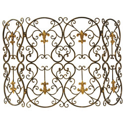 Victorian Fireplace Screens by DESSAU HOME
