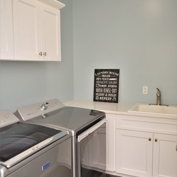 Transitional White Maple Kitchen. BaileyTown USA Select