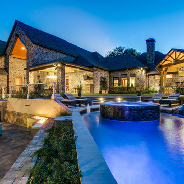 Dublin Outdoor Living/Kitchen/Pool/Putting Green/Lower Grotto/Firepit