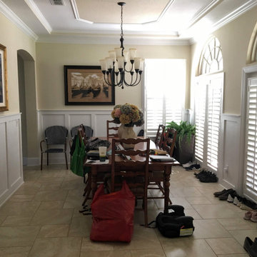 Dining Room Transitions to Sitting Room