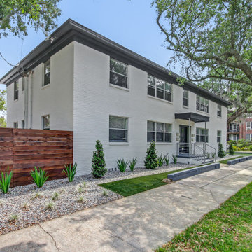 Riverside Mid-Century Modern Landscape