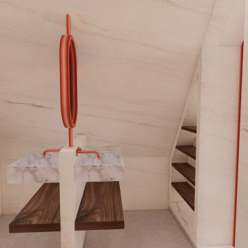 Aménagement & Design d'intérieur - Suite parentale avec création de salle d’eau
