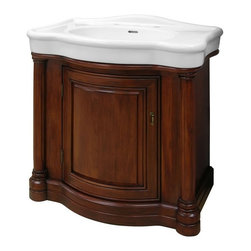 Foremost 32'' Wingate Collection Bathroom Vanity W/China Top WIA3021 - Bath Products