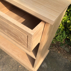 Solid Oak Bookcase - Bookcases