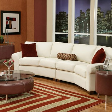 Leather Sofas & Leather Living Room Furniture Sets