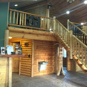 Northern Log Supply's shop/ show room