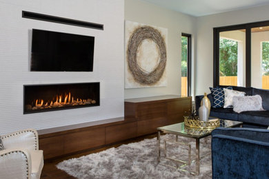Family room - family room idea in Phoenix