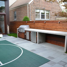 Outdoor BBQ Area