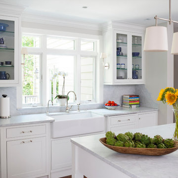 Bright and Airy Chevy Chase Kitchen