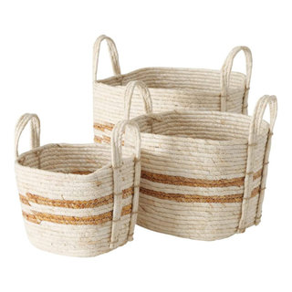 Loma Rattan Shelf & Organizing Basket