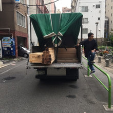 荷降ろし～墨出し