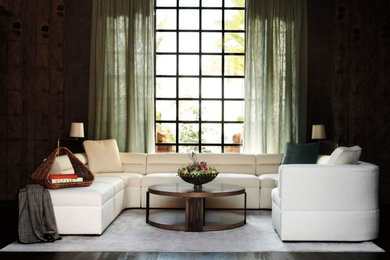 Example of a trendy home design design in Grand Rapids