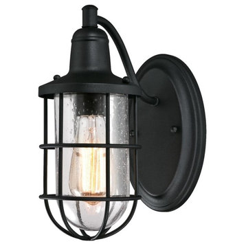 Westinghouse 6334700 Crestview 12" Tall LED Outdoor Wall Sconce - Textured