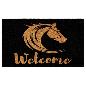 Stallion Welcome Doormat