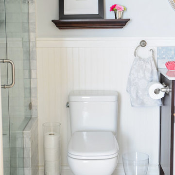 Luxe Traditional Guest Bath