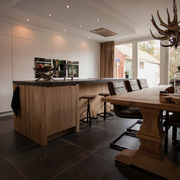 kitchen rustic oak