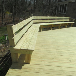 Pressure Treated decks - Products