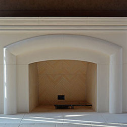 Natural Carved Stone Fireplaces - Products