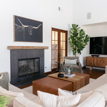 Long Horn Family Room