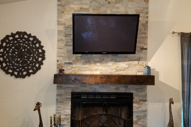 Quartz Stone Fireplace