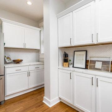 Transitional Kitchen Remodel Done in White