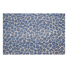 Spots Azure P Kaufmann Fabric, By The Continuous Yard