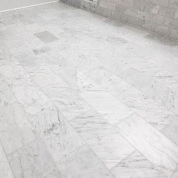 Natural Marble Master Bathroom