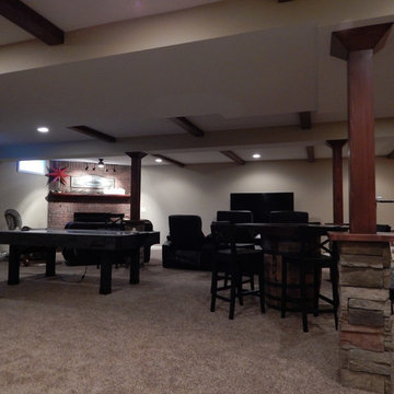 Rustic Basement