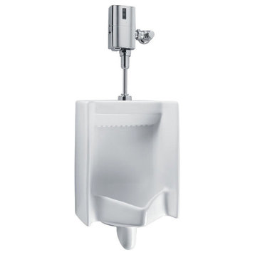 Toto Commercial Washout High Efficiency Urinal, 0.125 GPF, Cotton White