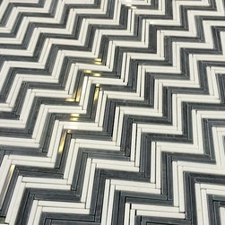 Mini Herringbone Mosaic - 2 Toned - Flooring