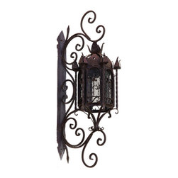 EX-079 Custom Exterior Iron Lights - Products